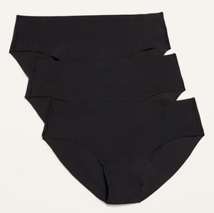 NWT Old Navy Size Small No Show, No-Show Hipster Underwear 3-Pack
